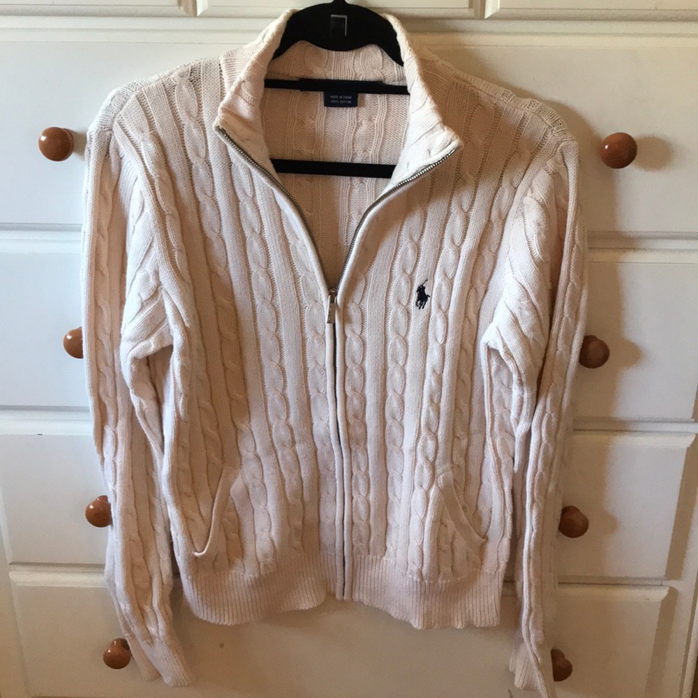 Ralph Lauren Sport Zip Up Sweater